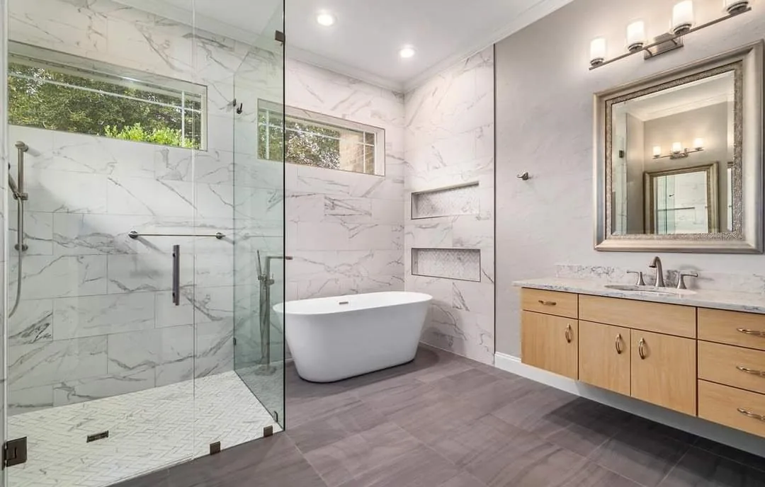 Bathroom remodel lighting and wiring
