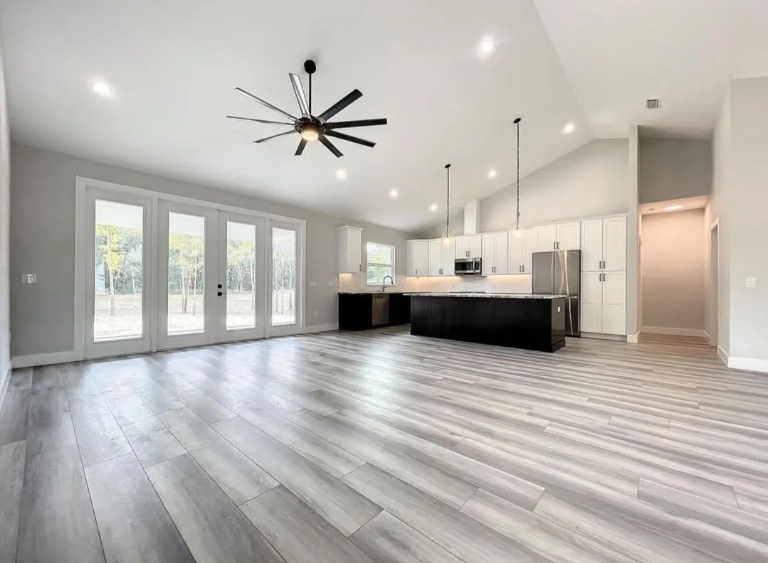 Great room ceiling fan installation